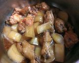 A picture of step 6 of Pressure Cooked Chicken Drumettes & Daikon Radish.