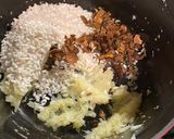 A picture of step 5 of Unforgettably delicious Porcini risotto 🤤.