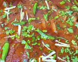 A picture of step 12 of Butt karahi.