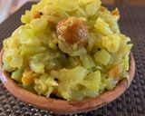 ডালের বড়ি দিয়ে লাউ ঘন্ট(daler bori diye lau ghonto recipe in Bengali) রেসিপির ধাপ 1 ছবি