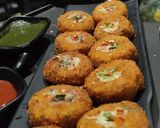 चीज़ी कॉर्न पोटैटो बाइट्स (Cheese corn potato bites recipe in Hindi) रेसिपी चरण 4 फोटो