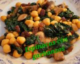 Foto del paso 6 de la receta: Espinacas con garbanzos sabores de mi cocina