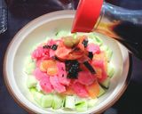 Foto langkah ke 4 dari resep Chirashi sushi.