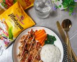 Foto langkah ke 10 dari resep Chicken Steak ala-ala dengan Sayur Rebus.