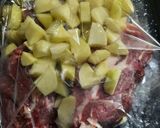 Foto del paso 2 de la receta: Roast beef al horno con papa y cebolla
