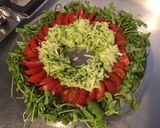 Une image de l'étape 5 de Salade de roquette au jambon blanc et légumes du jardin.