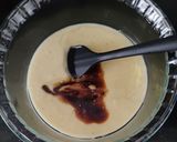 A picture of step 2 of Eggless Banana walnut cake.