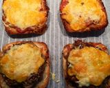 Foto del paso 6 de la receta Hamburguesa de secreto gratinada a los dos quesos 🍔🥓🍅🧀