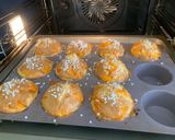 Une image de l'étape 4 de Muffins aux abricots.