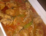 A picture of step 5 of Chicken karahi.