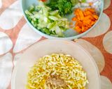 A picture of step 1 of Kara pori chaat (Crunchy and Flavorful Evening Snacks).