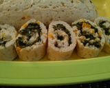 Foto langkah ke 4 dari resep Rolade Daun Singkong.