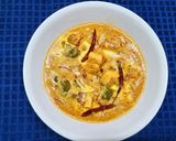 A picture of step 4 of Paneer Rezala.