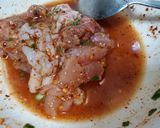 รูปขั้นตอนการทำที่ 1 ของ ไก่ย่างหมักน้ำจิ้มแจ่ว