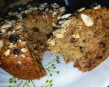 A picture of step 8 of Healthy Wheat Date Nutty cake.