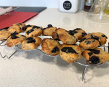Foto del paso 4 de la receta: Cookies rápidas de arándanos (también versión vegana)