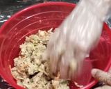 A picture of step 4 of Chicken Veggie Kebab.