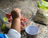 Foto del paso 4 de la receta: Hamburguesas caseras de ternera y magro BLW para Miguel, hechas por Miguel