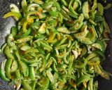 A picture of step 3 of Spiny gourd(Kakrol) garlic fry.