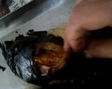 A picture of step 2 of The No Mess Baingan Bhartha.