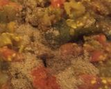 बैंगन टमाटर आलू की सब्जी (Baingan tamatar aloo ki sabzi recipe in hindi) रेसिपी चरण 5 फोटो