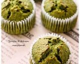 A picture of step 7 of Simple and Fluffy Matcha Muffins.