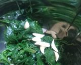A picture of step 2 of Bathua parotha.