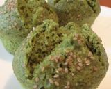 A picture of step 6 of Oatmeal, Matcha, and White Sesame Steamed Bread.
