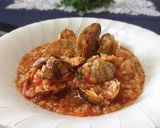 A picture of step 20 of Authentic Vongole Risotto.