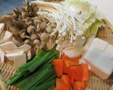 A picture of step 3 of Chankoya Restaurant's Salt-based Chanko Hot Pot.