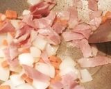 (小烤箱料理之四:剩飯料理) 奶香焗烤飯的食譜步驟3照片