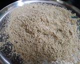 A picture of step 1 of Thandai flavoured Kacha-Golla Modak.