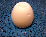 A picture of step 5 of Hard Boiled Egg Snowman * Christmas *.