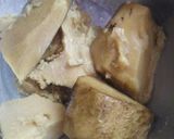 A picture of step 1 of Yam Fritters 👌👌.