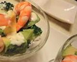 A picture of step 5 of Broccoli and Shrimp Tartare Salad.
