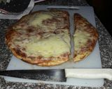 Foto del paso 5 de la receta: Pizza con longaniza y mozzarella