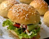Foto langkah ke 7 dari resep Burger Bun.
