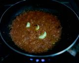 A picture of step 4 of Capellini in Fresh tomato cream sauce.