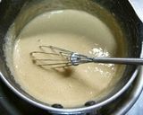 A picture of step 3 of Black Tea Mousse Caramel Sauce.