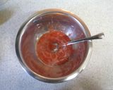A picture of step 4 of Fluffy Strawberry Yogurt Mousse.
