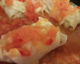 Foto del paso 4 de la receta: Niños envueltos 😋👌 en repollo de carne al horno
