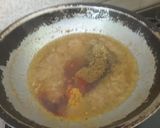 A picture of step 4 of Gathiya ki sabzi.