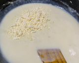 A picture of step 4 of Roasted Broccoli and Penne in Bechamel sauce.
