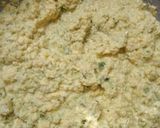 A picture of step 1 of Corn pakoda.
