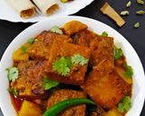 A picture of step 11 of Besan Curry.
