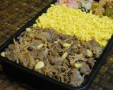 A picture of step 6 of Simmered Beef and Enoki Mushrooms.