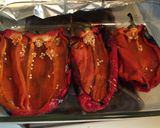 A picture of step 3 of Roasted Red Pepper.