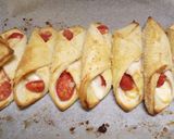 A picture of step 3 of Cannelloni di pane alla caprese.