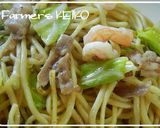 A picture of step 5 of [Farmer's Recipe] Salt-Flavored Yakisoba.