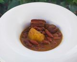Foto del paso 7 de la receta: Alubias moradas con chorizo y panceta